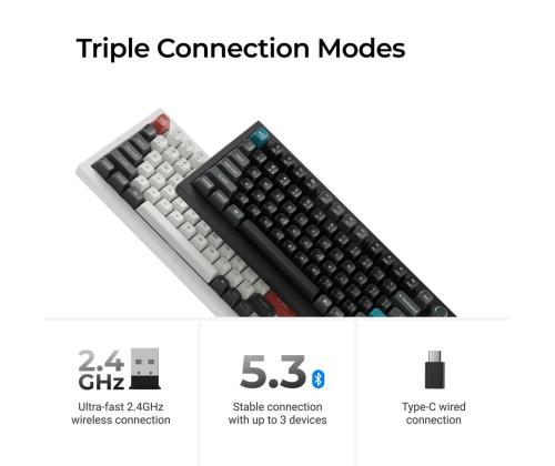 KEYBOARD WRL Q1 ULTRA/BLACK Q1U-M4 KEYCHRON