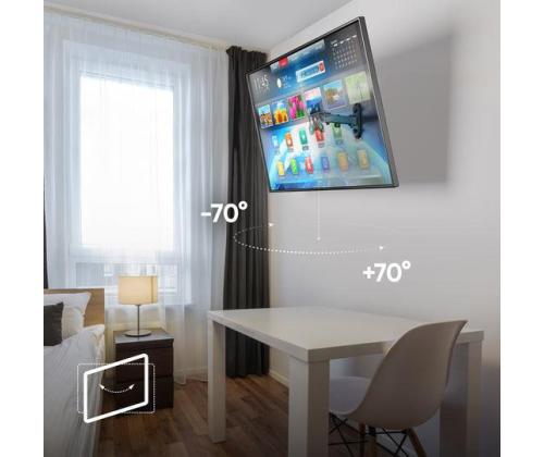 TV SET ACC WALL MOUNT /10-35"/BLACK R2-B ONKRON