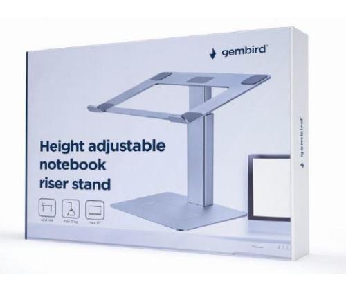 NB ACC RISER STAND ADJUSTABLE/SILVER NBS-D1-02 GEMBIRD