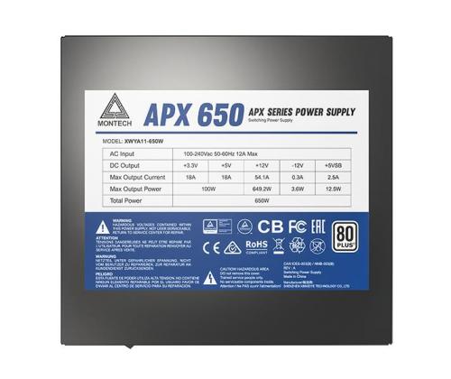 Power Supply MONTECH APX 650W 650 W APX650