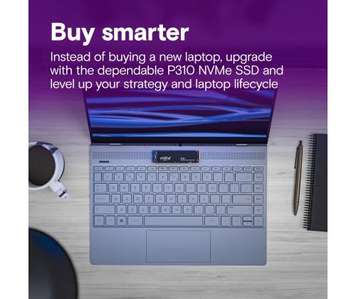 SSD CRUCIAL 800xTBW rating Read speed 7100 MB/s Write speed 6000 MB/s NVMe Yes PCI Express 4.0 M.2…