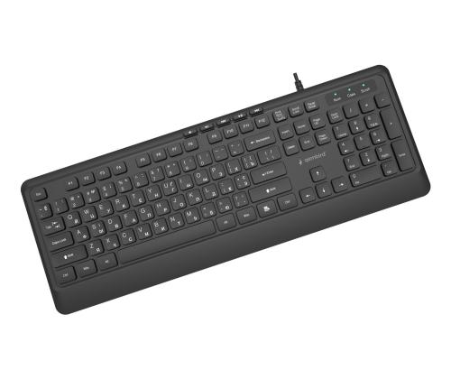 KEYBOARD MULTIMEDIA USB CYRILL/BLACK KB-MCH-05-CYRL GEMBIRD