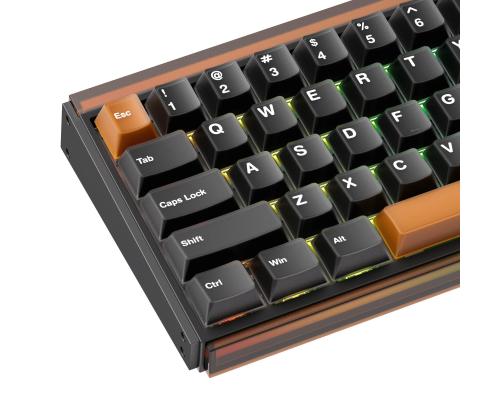 KEYBOARD WRL RAY68-HE/BROWN 103-RA68A-000 AKKO