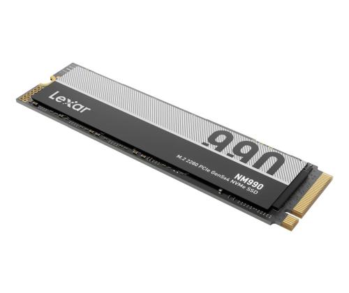 SSD LEXAR NM990 4TB M.2 NVMe Write speed 11000 MBytes/sec Read speed 14000 MBytes/sec 2.45mm TBW…