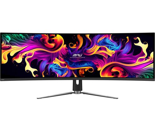 Monitor MSI 49 " 5120 x 1440 pixels Dual QHD Native aspect ratio 32:9 QD-OLED Curved MPG491CQPXQD…