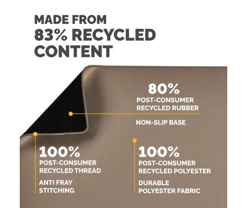 DESK MAT BREYTA/SAND 100139324 FELLOWES