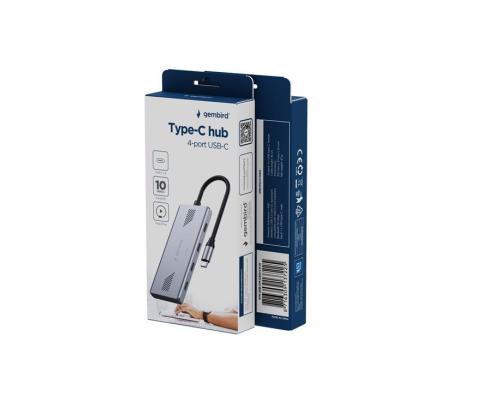 I/O HUB USB-C 4PORT/UHB-CM-U310-C4-01 GEMBIRD