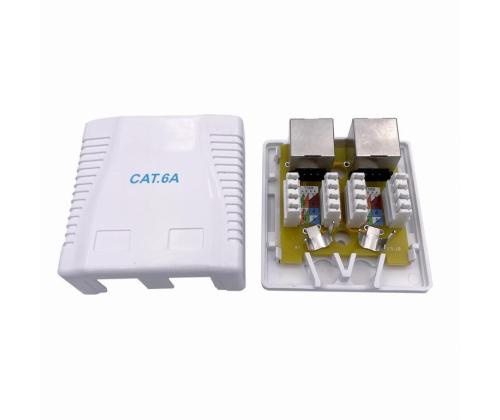 CABLE ACC MOUNT BOX CAT6A FTP/2P NCAC-2F6A-01 GEMBIRD
