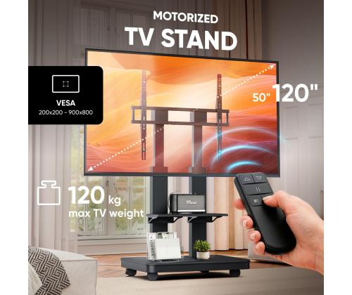 TV SET ACC MOBILE STAND/50-120/BLACK TS2811E-B ONKRON