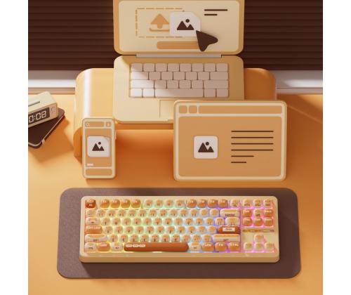 KEYBOARD WRL TAC87/BUN WONDER. 103-TA87B-009 AKKO