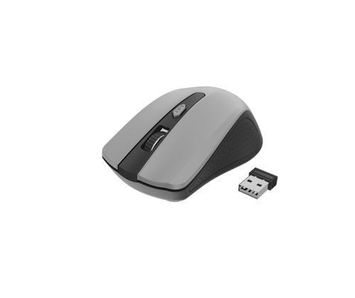 MOUSE USB OPTICAL WRL BLACK/GREY MUSW-4B-04-BG GEMBIRD