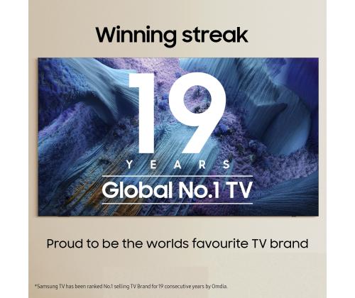 TV Set SAMSUNG 55" OLED/4K/Smart 3840x2160 Wireless LAN Bluetooth Tizen Black QE55S85FAUXXH