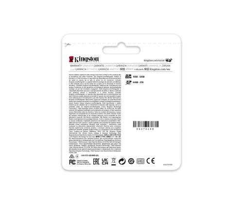 MEMORY SDXC 256GB C10/SDR2/256GB KINGSTON