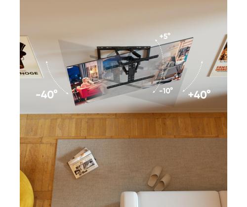 TV SET ACC WALL MOUNT /32-90"/BLACK SM6-B ONKRON