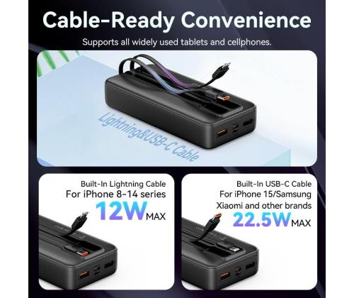 POWER BANK USB 20000MAH 22.5W/BLACK FHPB0 VENTION