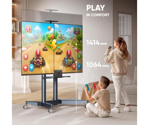 TV SET ACC MOBILE STAND/32-75"/GRAPHITE TS1571-G ONKRON