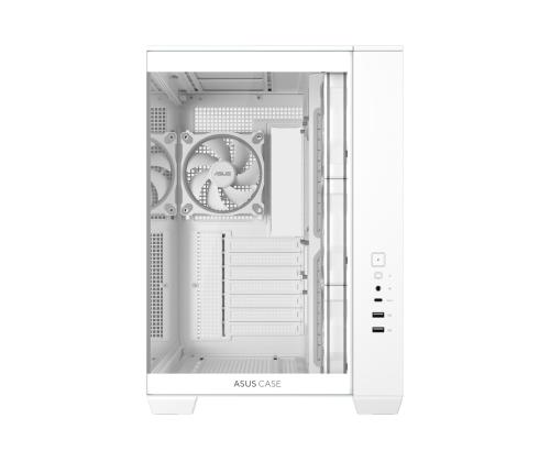 Case ASUS ATX/micro ATX/Mini-ITX White PC A32 Plus TG ARGB White 90DC00S3-B19000