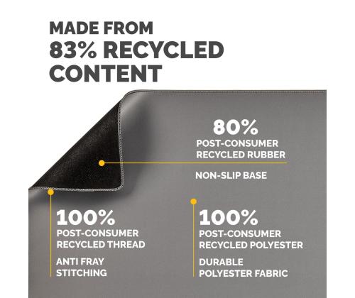 DESK MAT BREYTA/GREY 100139321 FELLOWES