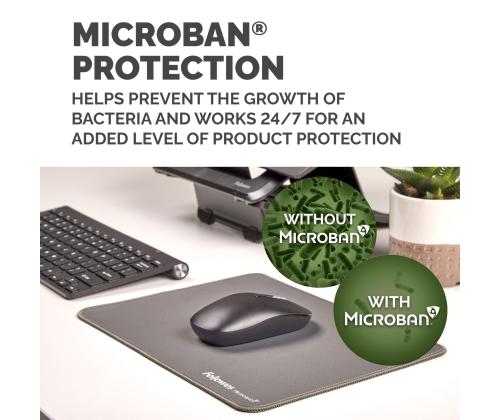 MOUSE PAD BREYTA XL/GREY 100139316 FELLOWES