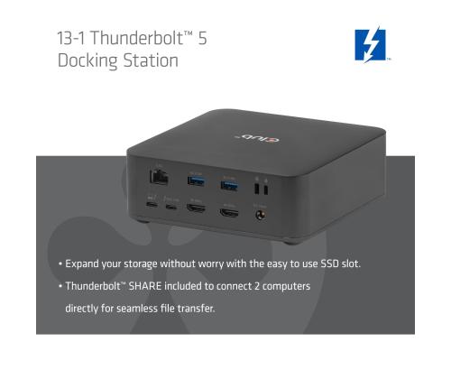 NB ACC DOCKING STATION 13-IN-1/THUNDERBOLT CSV-2562 CLUB3D