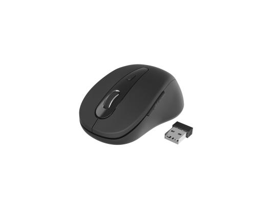 MOUSE USB OPTICAL WRL/BLACK MUSW-6B-01 GEMBIRD