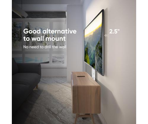 TV SET ACC FLOOR STAND /26-65"/WHITE TS1140-W ONKRON