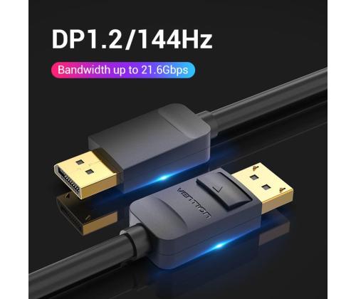 CABLE DP 1M/BLACK HACBF VENTION