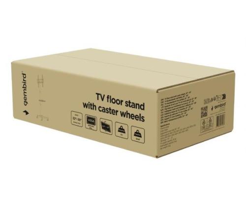 TV SET ACC FLOOR STAND 32-55"/TVS-55T-03-W GEMBIRD