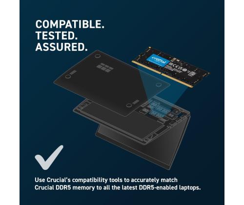 NB MEMORY 96GB DDR5-5600 SO/KIT2 CT2K48G56C46S5 CRUCIAL