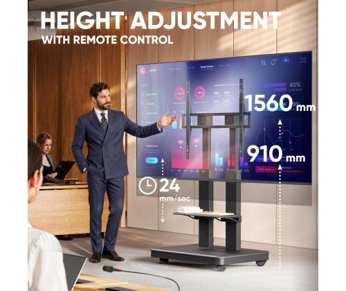 TV SET ACC MOBILE STAND/50-120/BLACK TS2811E-B ONKRON