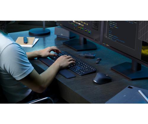 KEYBOARD +MOUSE COMBO MXKEYS S/BLACK 920-011614 LOGITECH