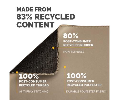 MOUSE PAD BREYTA XL/SAND 100139319 FELLOWES