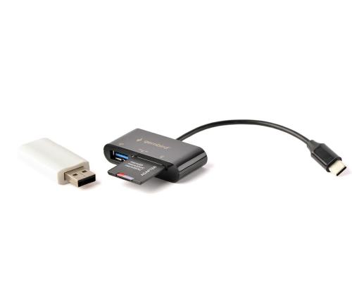 MEMORY READER USB-C SD/COMBO UHB-CR3-02 GEMBIRD