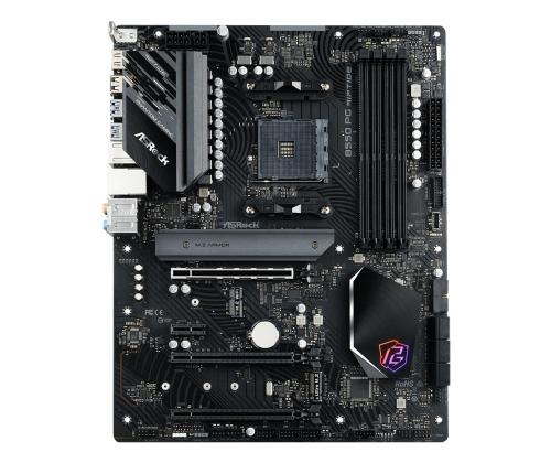 Mainboard ASROCK AMD B550 SAM4 ATX Memory DDR4 Memory slots 4 3xPCI-Express 16x 1xPCI-Express 3.0…