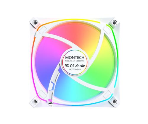 CASE FAN 120MM/AX120 PRO WHITE MONTECH