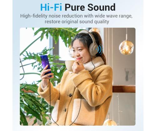 CABLE AUDIO 3.5MM TO USB-C/1M BGKHF VENTION
