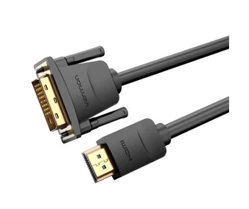 CABLE HDMI TO DVI 2M/BLACK ABFBH VENTION