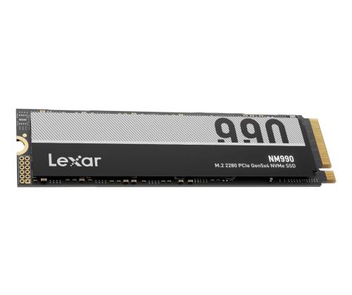 SSD LEXAR NM990 4TB M.2 NVMe Write speed 11000 MBytes/sec Read speed 14000 MBytes/sec 2.45mm TBW…