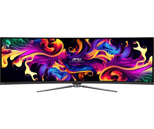 Monitor MSI 49 " 5120 x 1440 pixels Dual QHD Native aspect ratio 32:9 QD-OLED Curved MPG491CQPXQD…