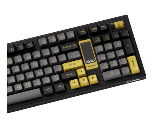 KEYBOARD WRL 5098B PLUS/BLACK/GOLD 6925758630917 AKKO