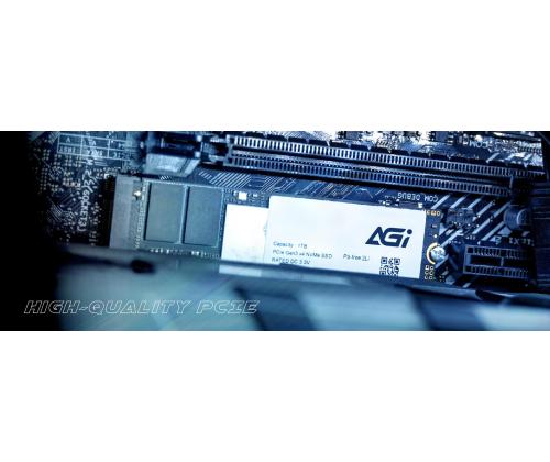 SSD AGI 300xTBW rating MTBF 1600000 h Read speed 3000 MB/s Write speed 1400 MB/s NVMe Yes PCI…