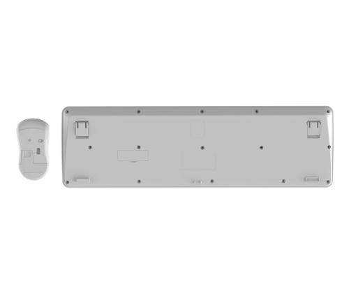 KEYBOARD +MOUSE WRL ENG/WH KBS-WPS-01-W GEMBIRD