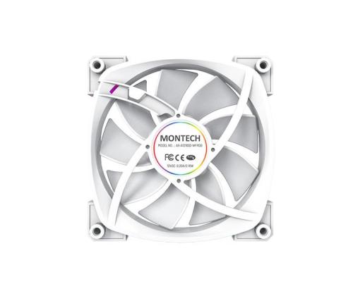 CASE FAN 120MM/AX120 PWM WHITE MONTECH