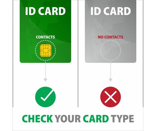 CARD READER POCKET SMARTCARD/USB2.0 CRE-SMPA AXAGON