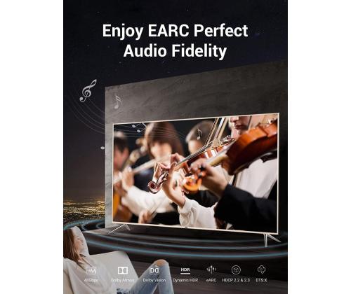 CABLE HDMI 8K/10M BLACK AANBL VENTION