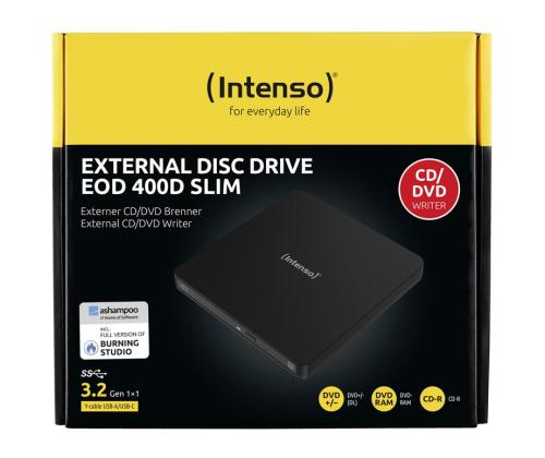 DVD RW USB3.2 EXT/BLACK 5401400 INTENSO