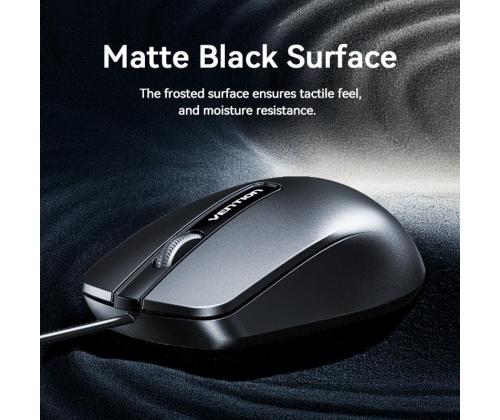 MOUSE USB OPTICAL BLACK/KTABG VENTION