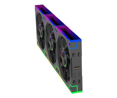 CASE FAN 120MM XPF360R.ARGB/12V XF073 XILENCE