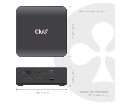 NB ACC DOCKING STATION 13-IN-1/THUNDERBOLT CSV-2562 CLUB3D