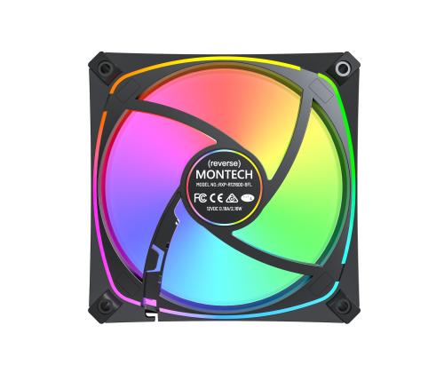 CASE FAN 120MM/RX120 PRO BLACK MONTECH